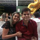 Lane Gadelha e o filho José Neto