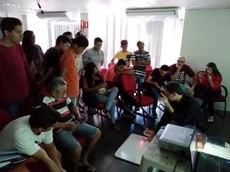 Professor Higo Cavalcanti ministra palestra sobre as aplicações da luz na ciência

