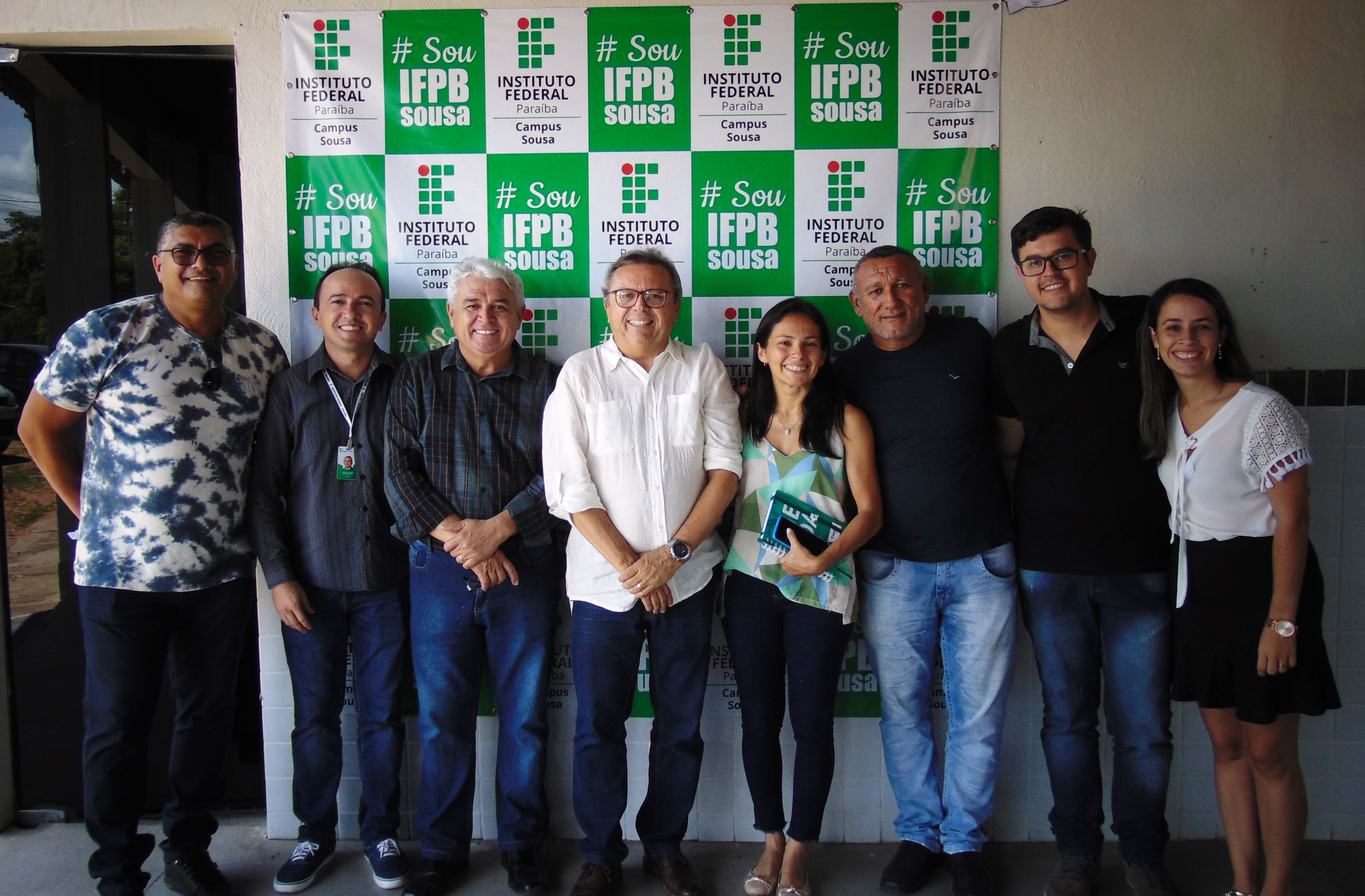 Reitor e Equipe Campus Sousa 