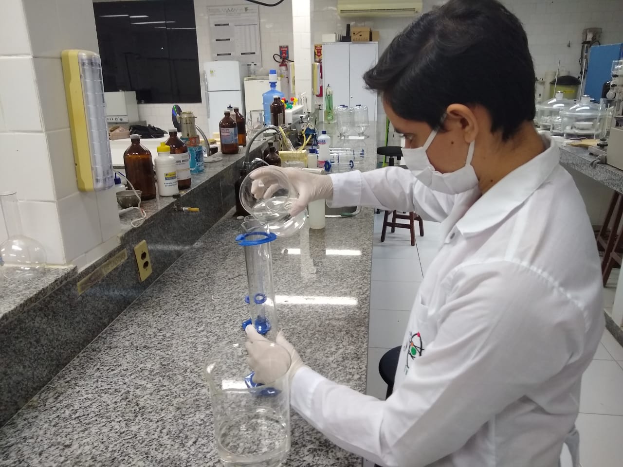 Produção de álcool glicerinado