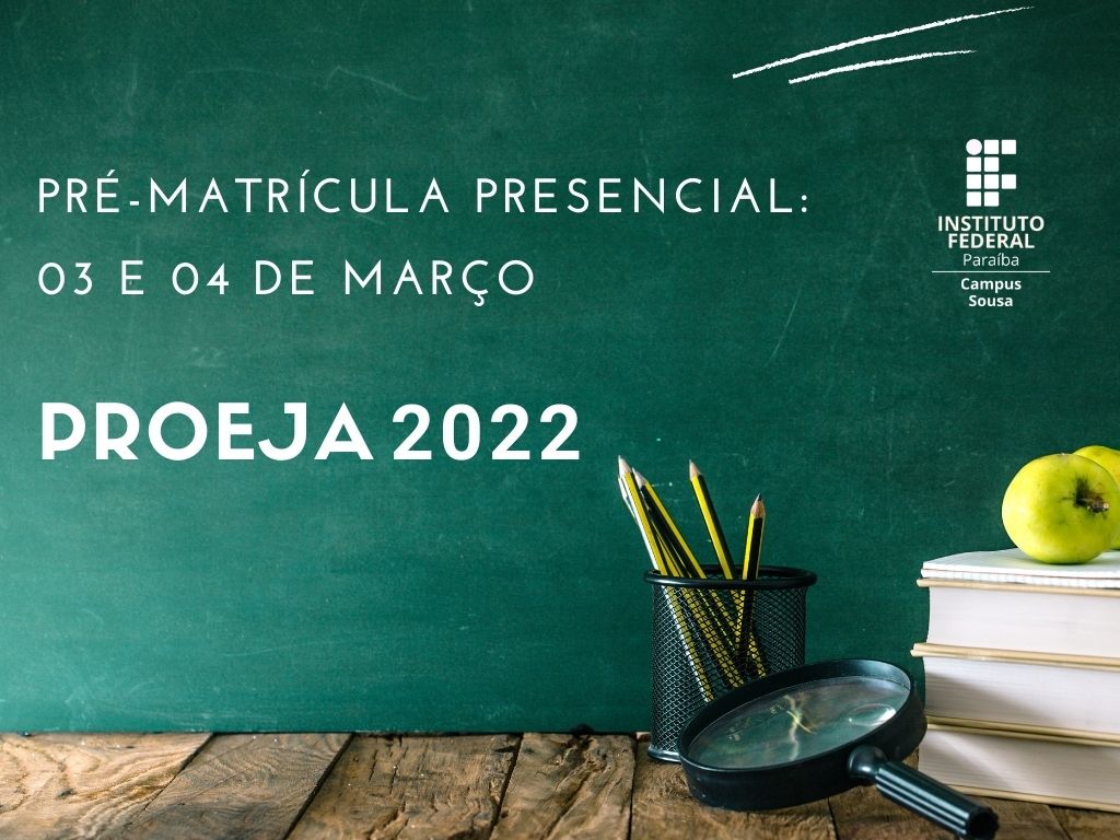 Pré-matrícula Proeja